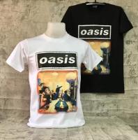 【HOT】เสื้อวง ลาย OASIS เสื้อยืดวินเทจ เสื้อวงร็อค วงดนตรี การันตีคุณภาพสินค้า ลายสวย สินค้าพร้อมส่ง!!100%cotton