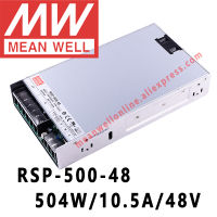 หมายถึงดี RSP-500-48 Meanwell 48VDC 10.5A 504W เอาท์พุทเดียวกับ PFC ฟังก์ชั่นแหล่งจ่ายไฟร้านค้าออนไลน์