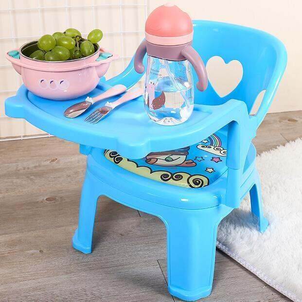 Children's Dining Chair with Plate Baby Dining Table Children's Chair