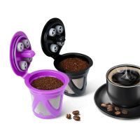 【YF】 Reutilizável K Cup Cápsula Recarregável Café Filtro Pod Acessórios 6Pcs