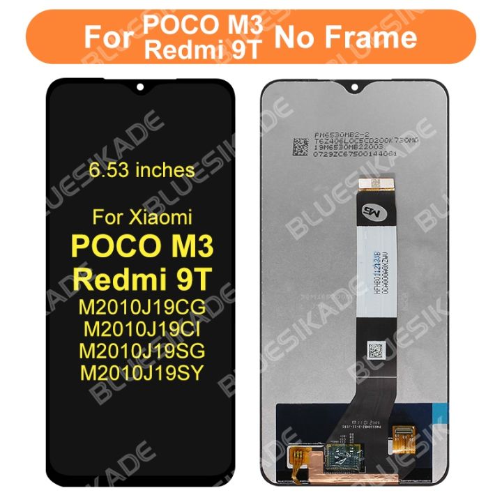 6-53-for-xiaomi-poco-m3-display-redmi-9t-lcd-touch-screen-digitizer-for-xiaomi-poco-m3-lcd-m2010j19c-replacement-parts