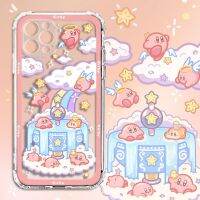 Kirby on the Rainbow Angel Eyes Phone Cases For Samsung S22 Ultr S21 S20 FE A71 A81 A91 Note 20 Ultra PLUS 5G