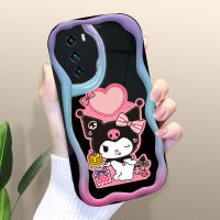 Volans เคสสำหรับ Huawei P30 P30โปร P40การ์ตูนคุโรมิน้ำมันครีมเคสโทรศัพท์พื้นขอบคลื่นเคสป้องกันเคสซิลิโคนนิ่ม