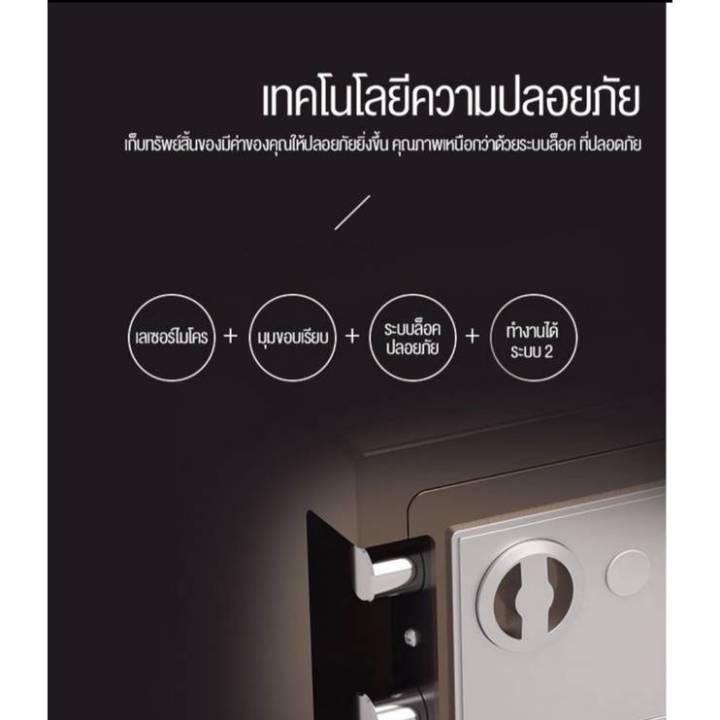 พร้อมส่งในไทย-ตู้เซฟขนาดเล็ก-small-safe-ล็อกพิเศษ-แข็งแรง-แถมถ่าน-ขนาด-23x17x17cm-ระบบแบบดิจิตอล-มี2แบบให้เลือก