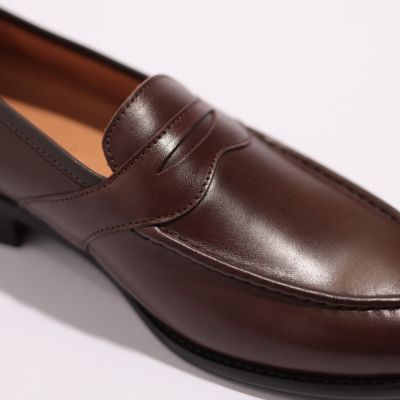 MARS PEOPLES - FULL STRAP PENNY LOAFERS NO.2 สี PUCE