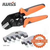 IWISS SN-58B crimping plier Ratchet Crimper tool 0.25-1.5mm²AWG24-16 for DupontTEJSTMolex Terminal Wire-electrode cutting die