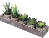 Artificial succulent imitation cement appearance mini fake succulent potted plant home indoor balcony bedroom office decoration