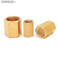 ◈△✳ Brass Copper Hose Pipe Fitting Hex Coupling Coupler Fast Connetor Female Thread 1/8 quot; 1/4 quot; 3/8 quot; 1/2 quot; 3/4 quot; BSP