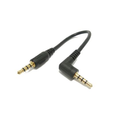 Verkauf! 35mm Stecker auf Stecker Jack Audio Kabel zu 35mm aux kabel hdmi 90 Grad Rechtwinklig für Auto kopfhörer MP3/4 Aux Ka