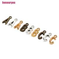 Honouryou♥ SilverGold 26Pcs Alphabet A-Z Pendents Letters Diy Jewelry Findings Charms