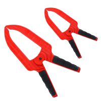 【CW】 Heavy Duty Spring Clamp Large Depth Strong A Type Plastic Quick Grip Ergonomic Design Handle Efficient Woodworking