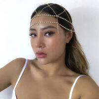 แฟชั่นฮอลโลว์โลหะผมโซ่หูฟังสำหรับงานแต่งงานผู้หญิงหมวก T Iara คริสตัล Rhinestone อุปกรณ์ผมเครื่องประดับที่มีคุณภาพสูง