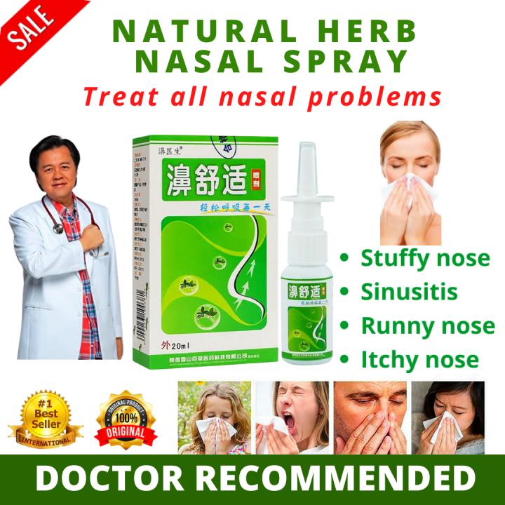 100 ORIGINAL Nasal Comfort Nasal Spray Sinusitis Spray Chronic