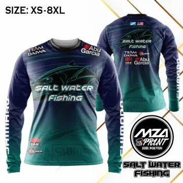 In stock] 2023 design Abu Garcia Edition Fishing Jersey OutFit Sublimation, Clothes Anti-UV fishing, Baju Pancing Long Sleeve