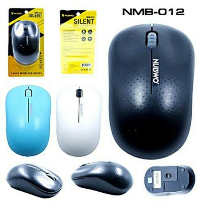 Nubwo NMB-012 เมาส์ไร้สาย Silent 2.4 ghz wirless mouse ไร้สาย คลิกไม่มีเสียง
