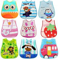 BBURQT Cartoon Baby Bibs Waterproof Newborn Bandanas Feeding Toddler Burp Cloths Girls Boys Saliva Towel Print Apron DS19 Aprons