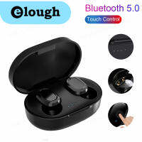 Elough หูฟังบลูทูธไร้สายพร้อมไมโครโฟนชุดหูฟังกีฬา Bluetooth 5.0ชุดหูฟังควบคุมแบบสัมผัสกันน้ำ