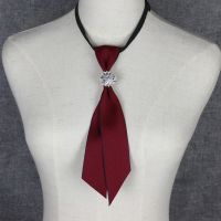 Korean Fashion New British Bowtie Collar Retro Neckties Shirt Bow Tie for Women Formal College Style Dress Neck Accessories