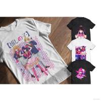 AM Oshi no Ko Anime Tshirt Short Sleeve Top Cosplay Ai Hoshino Ruby Hoshino Harajuku Shirt Fashion Casual Plus Size Tee MA