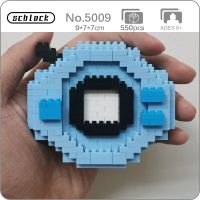 SC 5009 Anime Digimon Digital Monster Digivice Machine 3D Model DIY Mini Diamond Blocks Bricks Building Toy for Children no Box