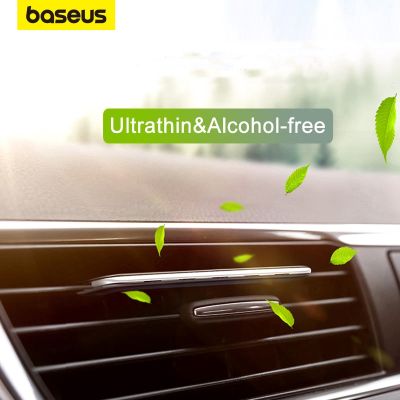 【DT】  hotBaseus Car Air Freshener Car Clip Fragrance For Auto Interior Accessories Mini Reuse Car Diffuser For Air Vent Car Solid Perfume
