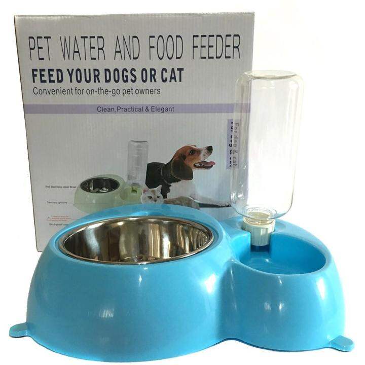 HG ที่ให้น้ำแมว **ลดพิเศษ**Mier pet ที่ให้ให้อาหาร ที่ให้น้ำอัตโนมัติ