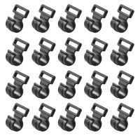 【hot】○  10pcs Tent Hooks Camping Awning Pole Plastic Inner C Shaped Accessories