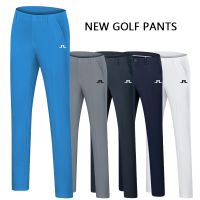 J.linderberg Golf Mens Pants Summer New Style Breathable Quick-Drying Slim-Fit Stretch Trousers Outdoor Sports Leisure Ball Business 2301