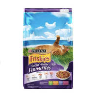 friskies surfin turfin favorites รวมมิตรปลาทะเล (สีม่วง)​1.2kg