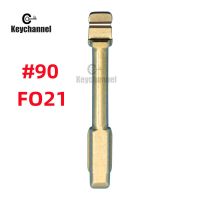 Keychannel รีโมทรถ Fo21หมายเลข90 Lishi กุญแจเบลดแท้ๆ10ชิ้นสำหรับฟอร์ดวงการเจาะจงจากัวร์ Xj8สำหรับรีโมกุญแจแบบพลิก Kd VDI