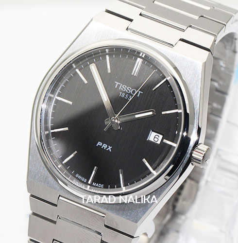นาฬิกา-tissot-prx-swiss-quartz-t137-410-11-051-00-ของแท้-รับประกันศูนย์-tarad-nalika