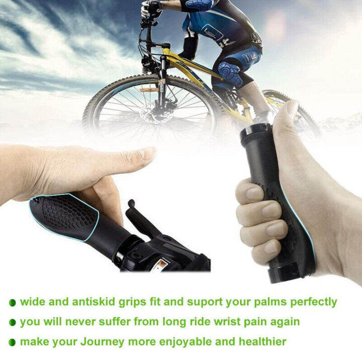 rubber-bicycle-grips-bike-lock-on-mtb-ergonomic