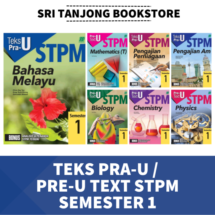 [ST] SASBADI Buku Latihan & Buku Rujukan 2024: Teks Pra-U STPM Semester ...