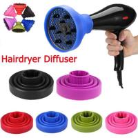 【YF】 Hair Curl Tool Universal Foldable Hairdressing Diffuser Blower Cover Silicone Styling Dryer New Salon Beauty Supplies