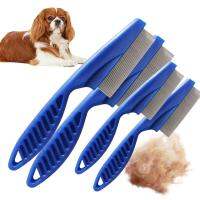 Lice Comb Lice And Tick Removal Tool 2 Pcs Pet Health Fine Tooth Comb Cleaning Tool Cat Dog Combs Pet Comb For Removing Tangles Brushes  Combs