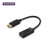 DP Ke Kabel Konversi HDMI Adaptor 4K HD untuk Monitor Koneksi Port Tampilan Antarmuka Komputer Proyektor TV Ke Konektor HDMI