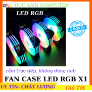 Tản Nhiệt Fan Case 12cm LED RGB Coolmoon X1 Không cần Hub, Bảo Hành 1 Tháng