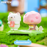 Moetch สัตว์ร้านอาหารชุดตาบอดกล่อง Kawaii น่ารักของเล่นเด็กบีบอัดของเล่นแปลกใจลึกลับกล่องของขวัญวันเกิดสำหรับสาวๆ