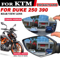 Untuk ดยุค250 390 250ดยุค DUKE390 Aksesori Motosikal กระจกนูน Meningkatcermin Spion มองเห็นกระจกด้านข้าง