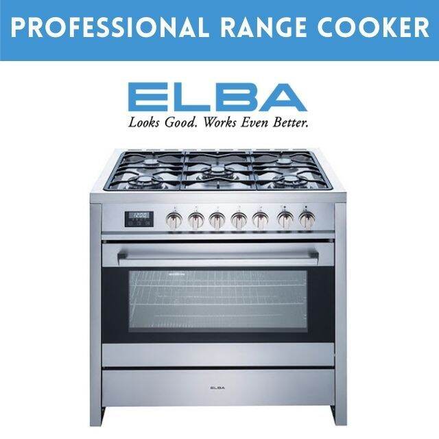 ELBA 115L PROFESSIONAL RANGE COOKER 5 BURNER (ELECTRIC OVEN) [EPRC