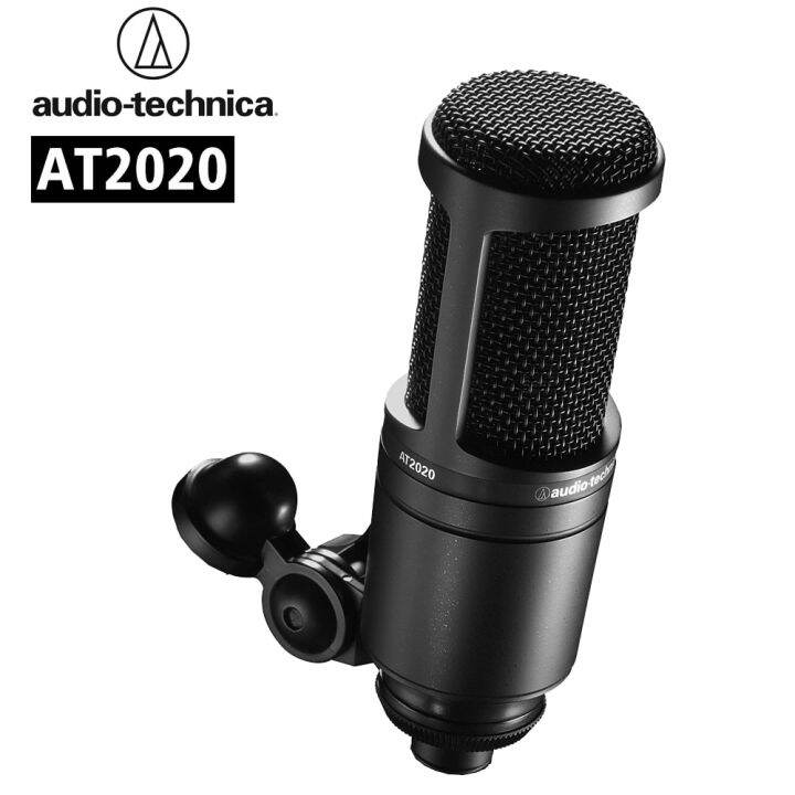 AudioTechnica AT2020 Cardioid Condenser Microphone For Project/Home