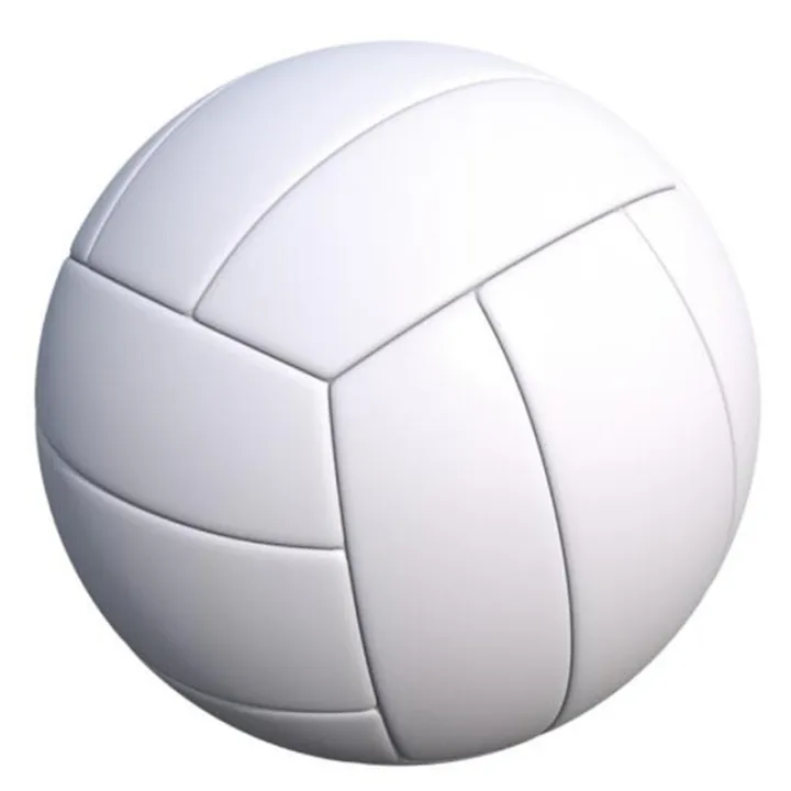 Ships immediately All Pure Plain White PVC Volleyball Ball For Outdoor And Indoor Sports Lazada PH