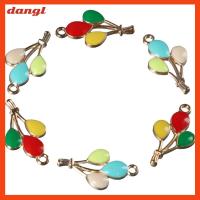 DANGL 40pcs โลหะผสมอัลลอยด์ ลูกโป่งเคลือบสีสันสดใส 1215มม. เสน่ห์บอลลูนอากาศร้อน 2รูปแบบ บอลลูนเสน่ห์ขนาดเล็ก งานฝีมือดีไอวาย