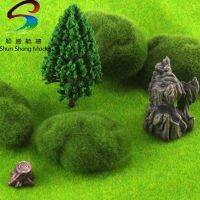 [COD] moss stone sand model flocking props fake lawn micro meat window decoration