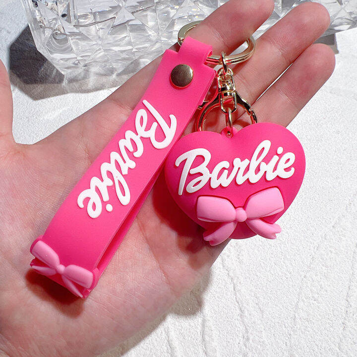 พร้อมส่ง-จี้กระเป๋าเด็กผู้หญิงเครื่องราง-boneka-รูป-barbie-บาร์บี้พวงกุญแจการ์ตูน