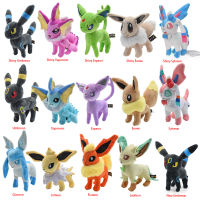 Pokemon Plush ของเล่นเงา Umbreon Sylveon Espeon Eevee Vaporeon Leafeon Jolteon Flareon Glaceon ตุ๊กตาการ์ตูน Peluche ตุ๊กตา-WJJEE SHOP