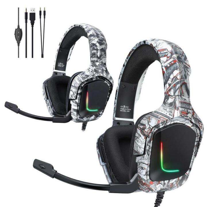 wired-gaming-headset-with-3-5mm-plug-50mm-drivers-surround-sound-hd-mic-for-ps4-pc-laptop-gamer-headphone-camouflage-way