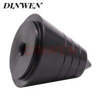 Special Offers 4PCS Silver Black Machined Solid Aluminum Cone Feet Cabinet Stand For DAC Turntable Radio CD AMP 30*31 39*31 44*31 M6 M8 Screw