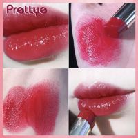 Prettye JOJOROSE ลิปสติกแก้วท๊อฟฟี่สีไม่ซีดกันน้ำสีง่ายลิปเคลือบริมฝีปากการแต่งหน้าลิปสติกสำหรับนักเรียนและผู้หญิง