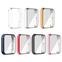 Case for Xiaomi Mi Watch Lite Redmi Watch Screen Protector (Transparent) Screen Protector Smartwatch Accessories Anti-Scratches Wires  Leads Adapters